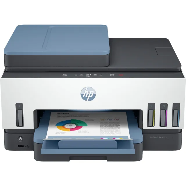 Hp Smart Tank 795 All-in-One Printer Thermische inkjet A4 4800 x 1200 DPI 15 ppm Wifi