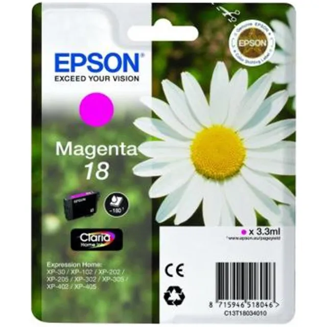 Epson Daisy Claria Home Ink-reeks Magenta