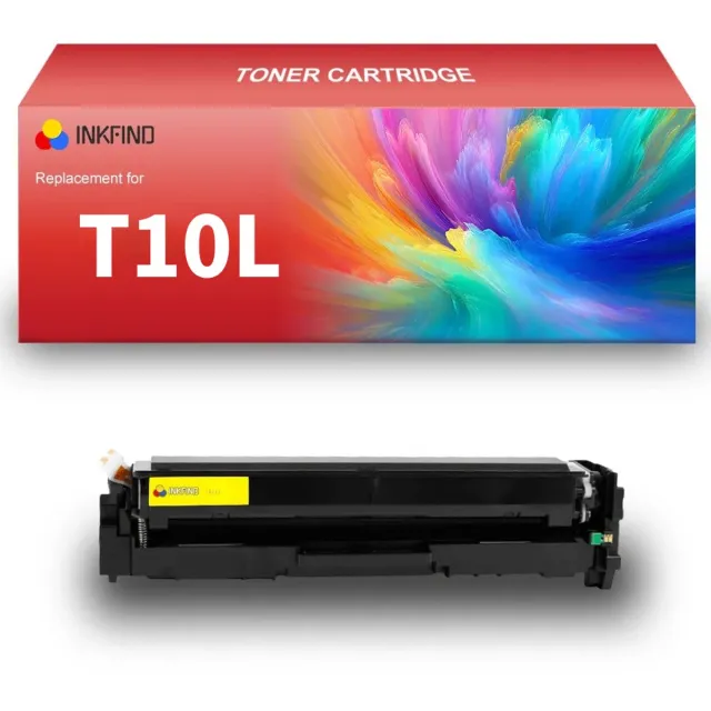 INKFIND T10L Geel tonercartridge compatibel met CanonT10 T10L T10 Geel geschikt voor Canon i-SENSYS,imageRUNNER,IRC,1500,1530,1533.1538s - 1-pack Geel Geel x 1