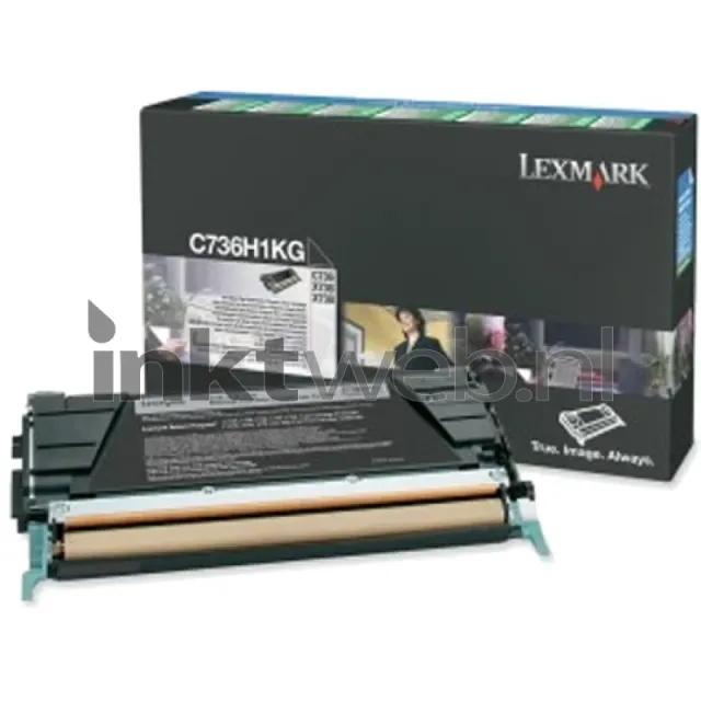 Lexmark C736, X736, X738 zwart (Origineel Hoge Capaciteit)