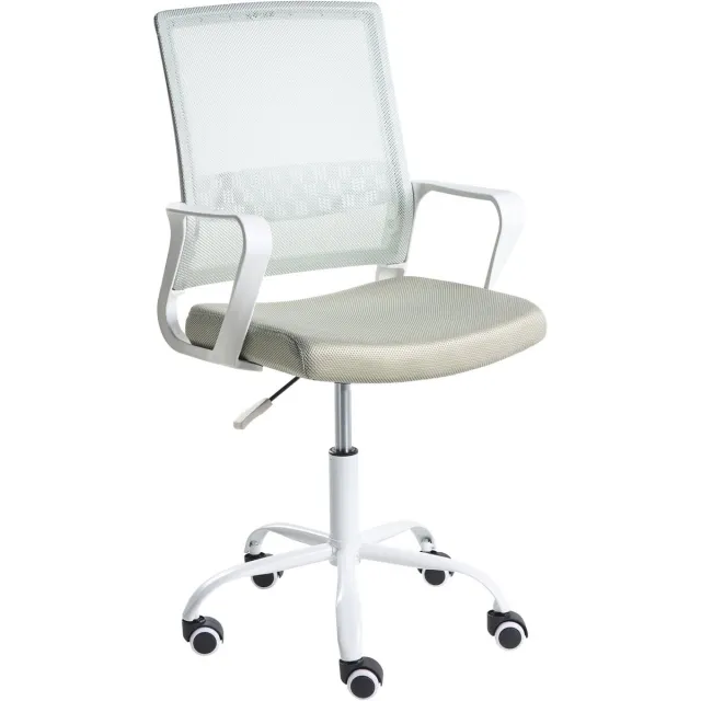 Beliani EASE - Bureaustoel - Mintgroen - Mesh
