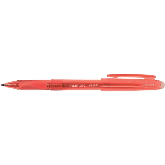 Quantore Gelschrijver Quantore erasable 0.7mm rood
