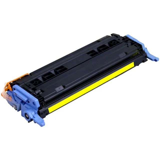 Inktkenners Toner geschikt voor HP 124A (Q6002A) | 1x Geel geschikt voor HP Color LaserJet 1600 - 2600n - 2605 - 2605dn - 2605dtn - 2605n - CM1015 MFP - CM1017 MFP​