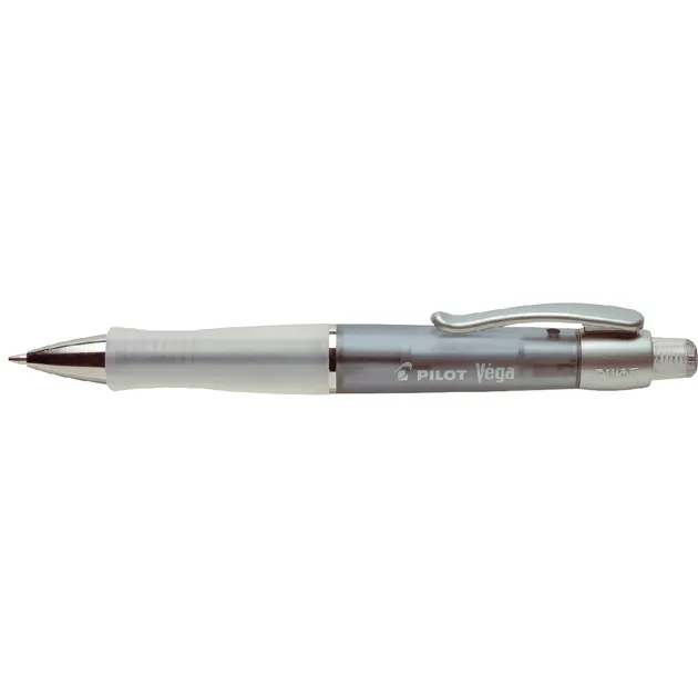 Balpen PILOT Vega medium transparant zwart