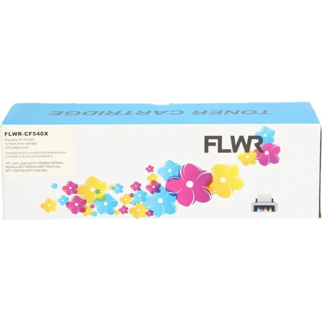 FLWR Toner / 203X / Zwart - Geschikt voor HP