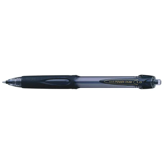 Uni-ball Balpen Uni-ball Powertank medium zwart