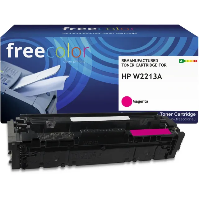 Freecolor Vervangt HP 207A (W2213A) Toner - Magenta - 1.250 pagina's - Compatible
