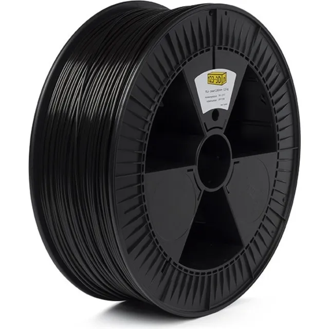 123 3D B.V. 123-3D Zwart PETG filament Zwart 2,85mm (2,3Kg)