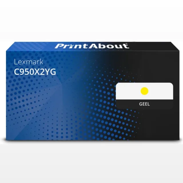 PrintAbout Alternatief voor de Lexmark C950X2YG / geel