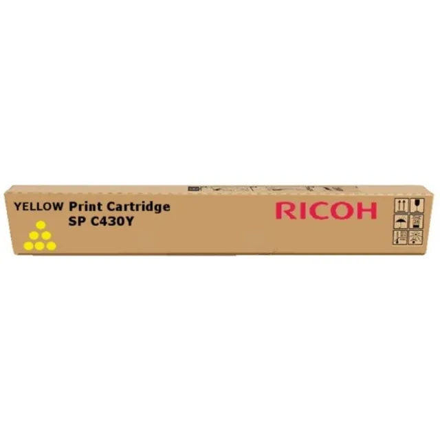 Ricoh 821075 Tonercartridge - Geel Jaune