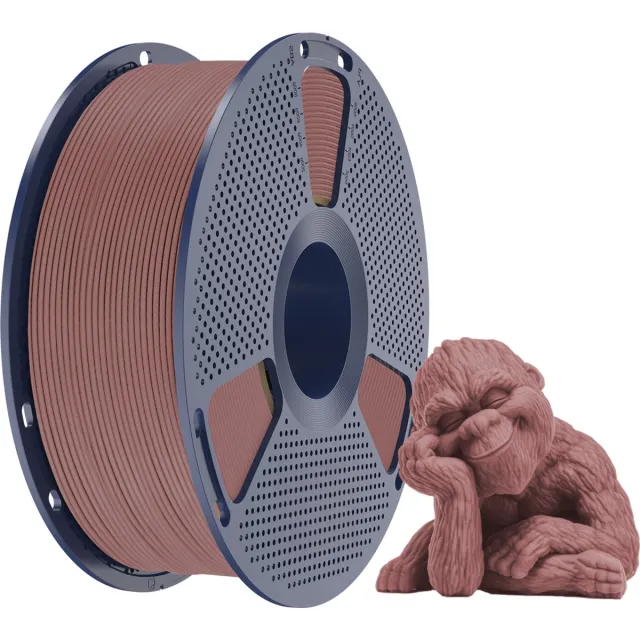 Sunlu PLA Hout 3D-filament 1.75mm 1kg Kersen Kersen - Cherry