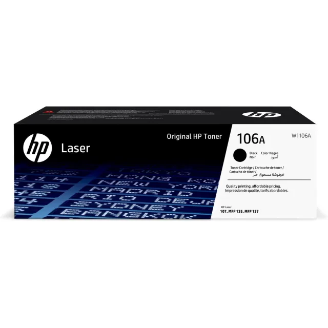 HP 106A Toner Zwart, foto 2