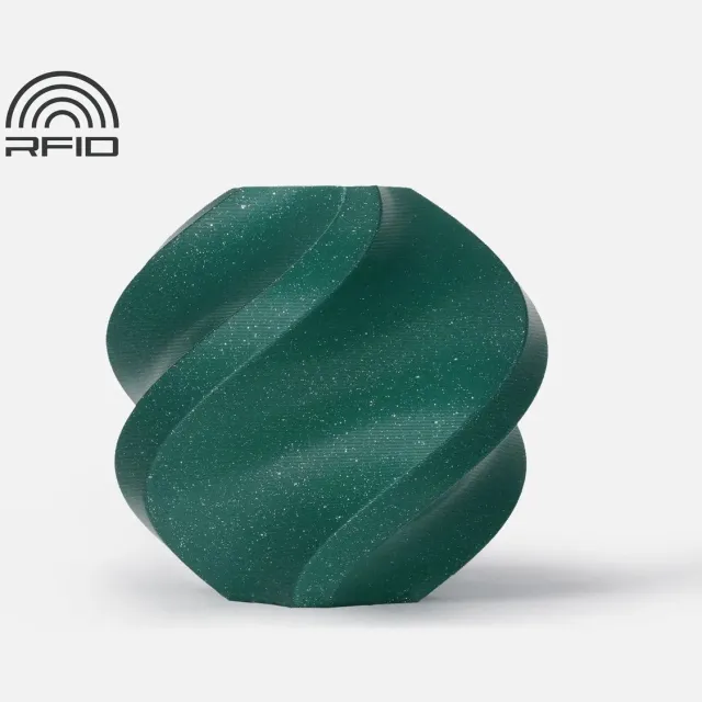 BAMBU LAB PLA Sparkle - Alpine Green Sparkle (Groen) - 1.75mm - 1kg - met spoel