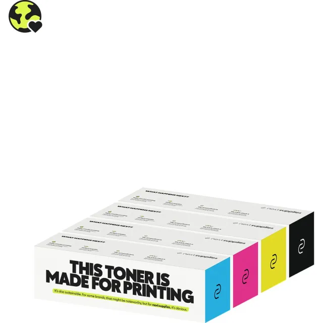 Nextsupplies Multipack Brother TN-241/TN-245 (Zwart/Cyaan/Magenta/Geel). Originele toners, circulair. Multipack CMYK