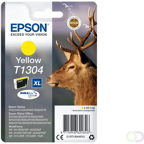 Epson Stag inktpatroon Yellow T1304 DURABrite Ultra Ink (C13T13044022)