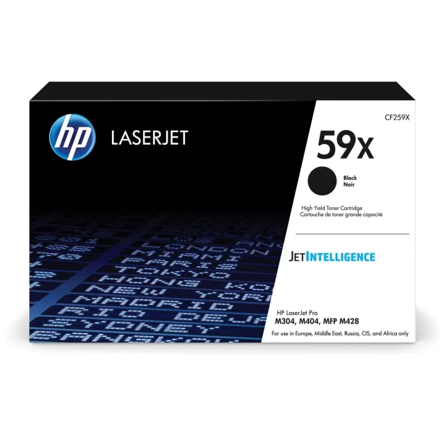 Hp toner 59X, 10.000 pagina's, OEM CF259X, zwart