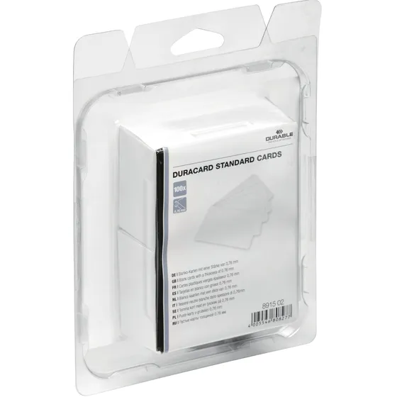Durable Kunststof kaarten Duracard 0,76mm 100 stuks