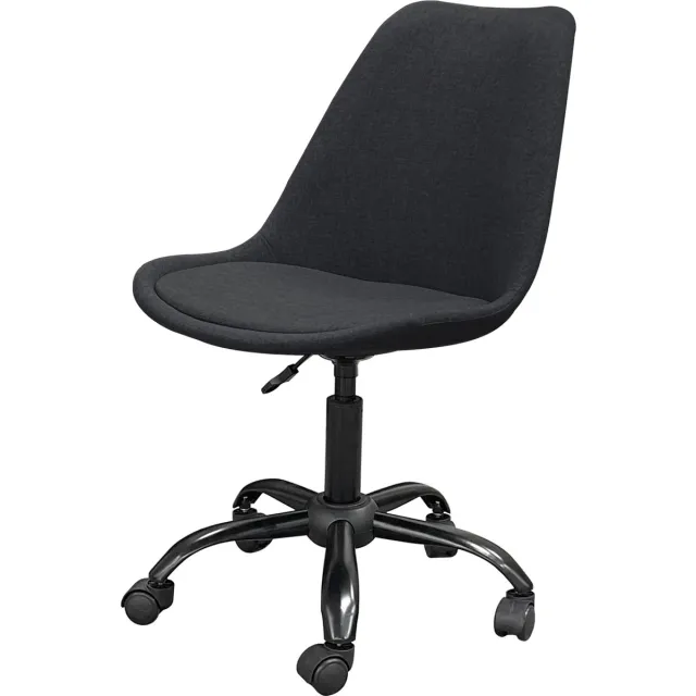 VDD Bureaustoel - Stoel - Bureaustoelen voor volwassenen - Bureau Stoel - Bureaustoel wieltjes - Bureaustoel zwart - Kuipstoel - Kuipstoelen - Kuipstoel zwart