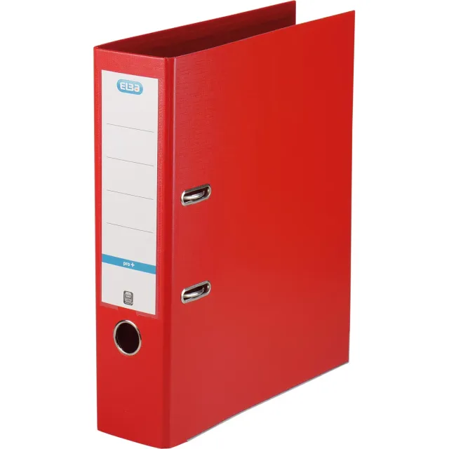 Elba Ordner Elba Smart Pro A4 80mm PP rood