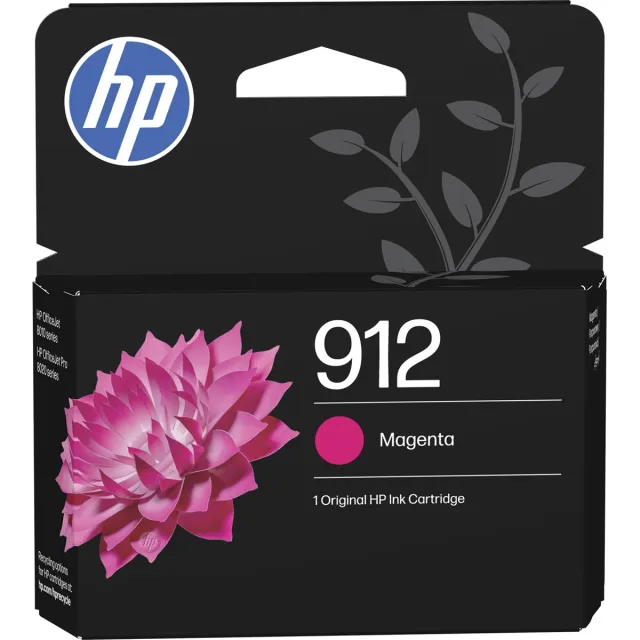 HP inktcartridge 912, 315 pagina's, OEM 3YL78AE, magenta