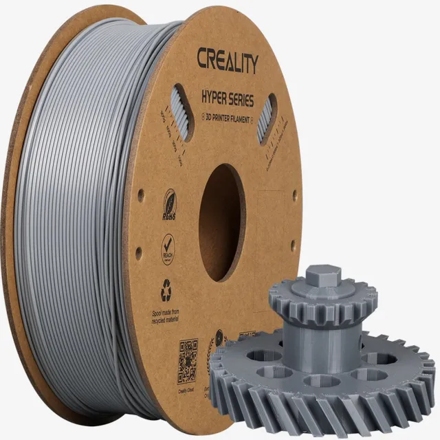 Creality Filament Hyper Abs Voor 3D-Printers Grijs 1,75Mm 1Kg Hoog