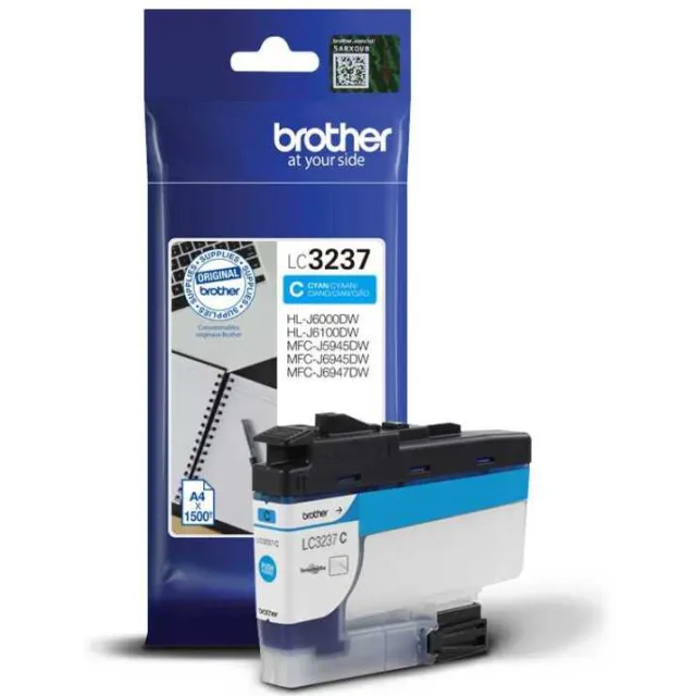 Brother LC-3237C Cyaan inkt