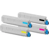 Oki Huismerk OKI C834 / C844 (46861305-46861308) Toners Multipack (zwart + 3 kleuren)