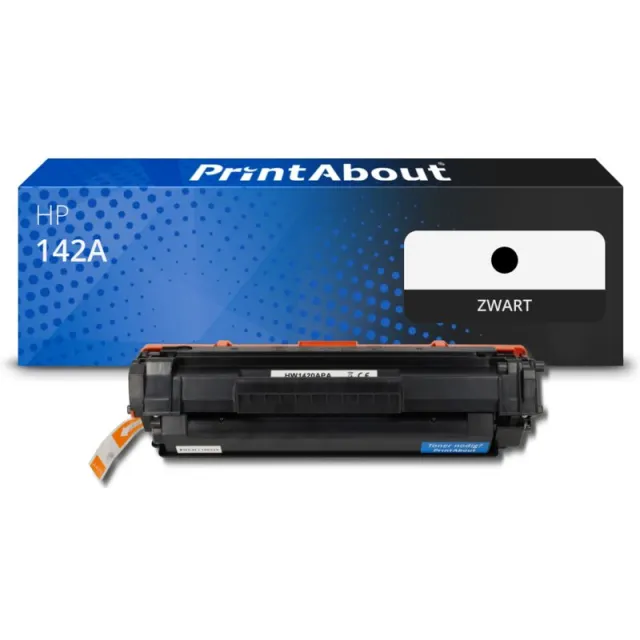 PrintAbout huismerk Toner 142A (W1420A) Zwart Geschikt voor HP