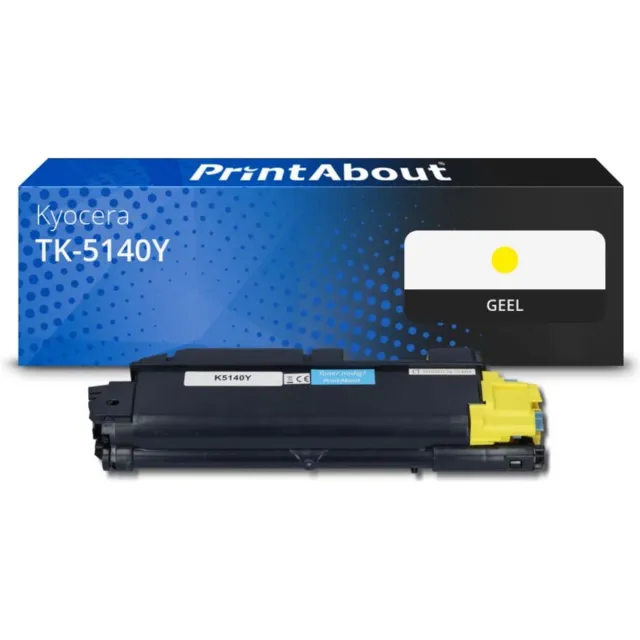 PrintAbout Alternatief voor de PrintAbout TK-5140Y / geel