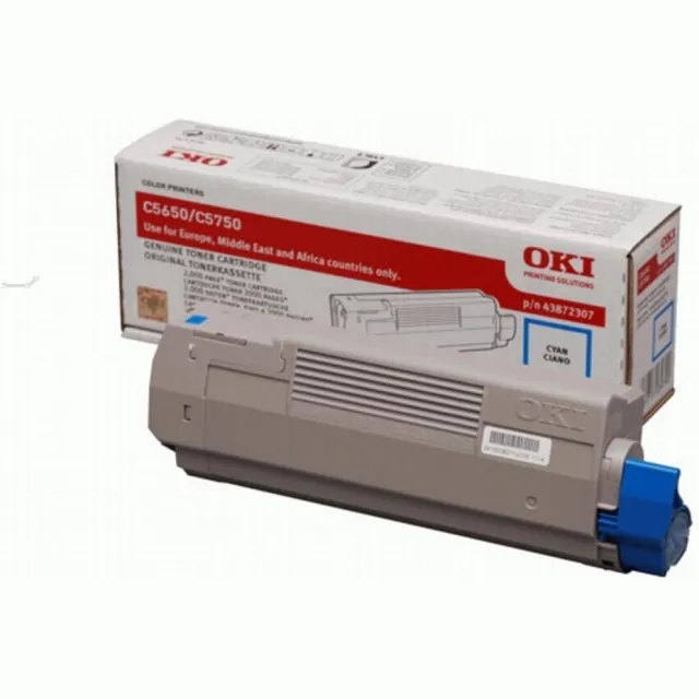 Oki Tonercartridge C5650 - Cyaan