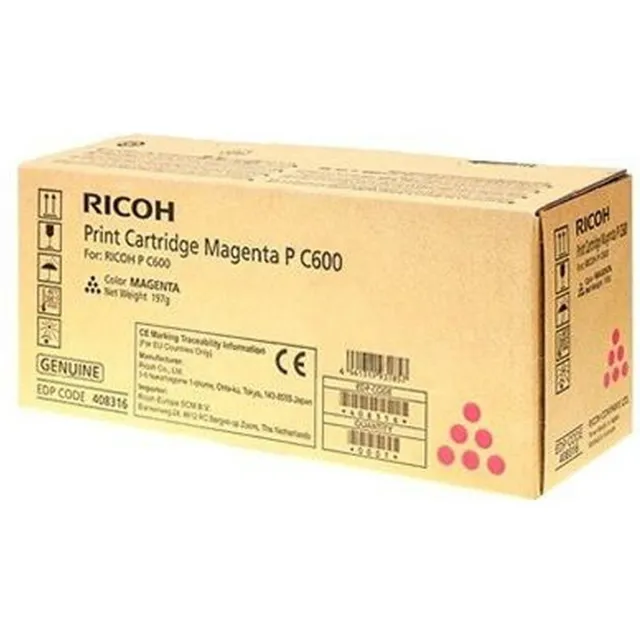 Ricoh 408316 tonercartridge 1 stuk(s) Origineel Magenta