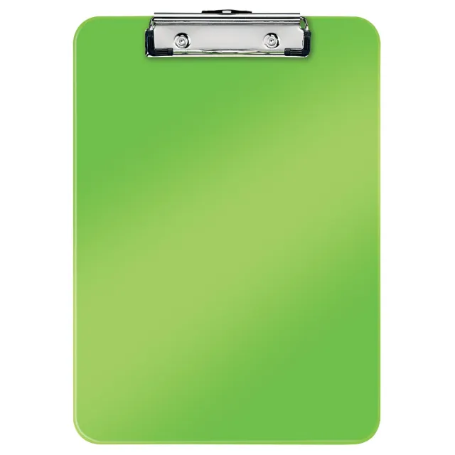 Leitz WOW klemplaat, ft A4, groen