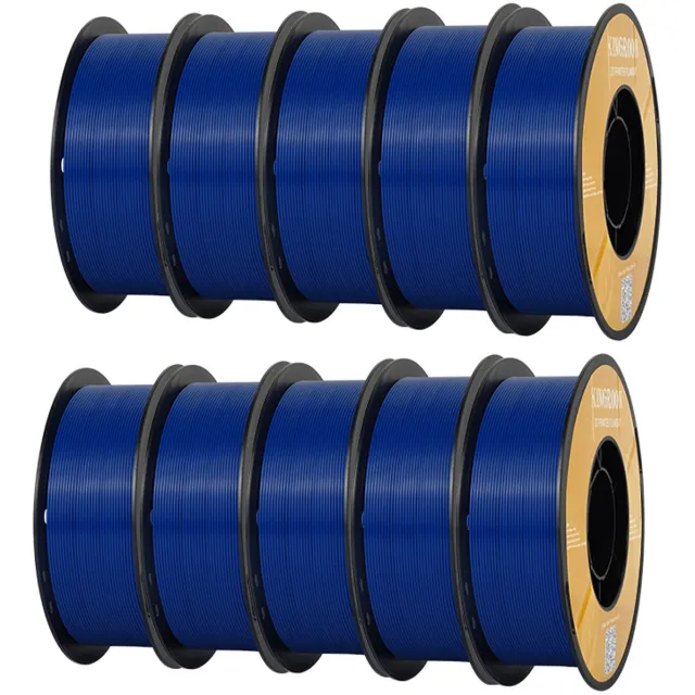 Kingroon PETG Filament 1,75 mm 10 kg Blauw – 3D Printer Filament voor FDM/FFF 3D-Printers – Hoge Sterkte, Nauwkeurig en Eenvoudig te Printen