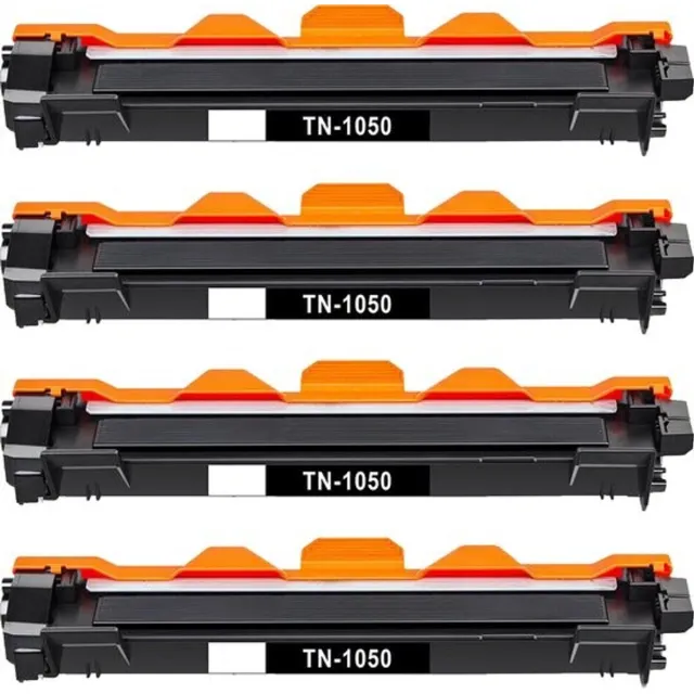 Inktkeuze TN-1050 4x Zwart Huismerk Toner | Compatible met Brother TN-1050 Zwart | Geschikt voor Brother MFC-1810(E) -1810R -1815R -1910W HL-1110(E) -1110R -1112(E)(R) -1210W-1212W DCP-1510(E)(R)-1512(E)-1512R-1610W-1612W, P115(B)(W), M115W, M115FW Zwart 4x