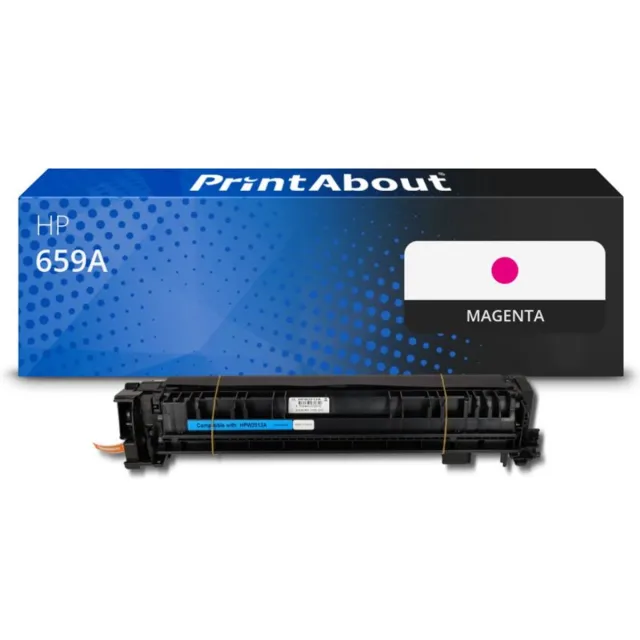 PrintAbout Huismerk HP W2013A (659A) Toner Magenta