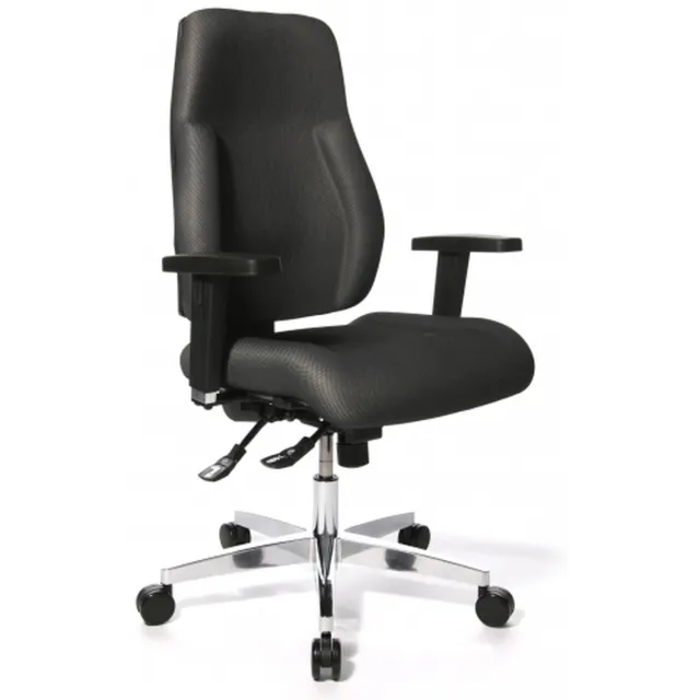 Topstar P91 bureaustoel zwart Grijs