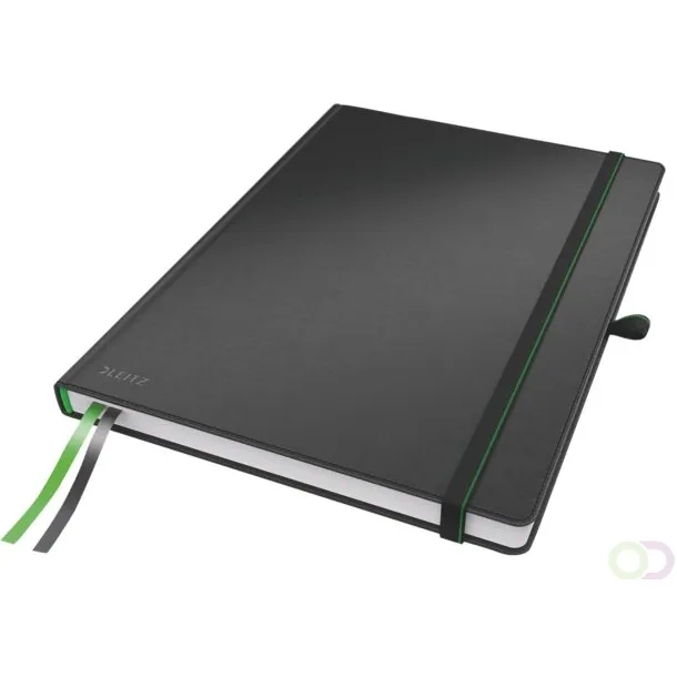 Leitz Notitieboek Leitz Complete A6 lijn 160 pagina's 100gr zwart
