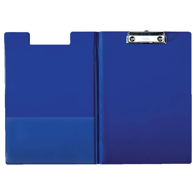 Klembordmap Esselte met kopklem PP A4 blauw