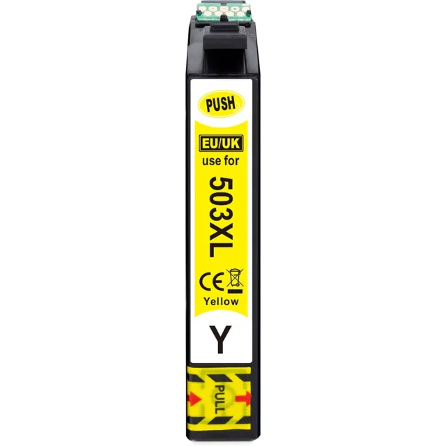 KATRIZ "KATRIZ® huismerk voor Epson T503XL/T503/503(1x Geel) | 1 stuk | Epson WorkForce WF-2960DWF / WF-2965DWF /Epson Expression Home XP-5200 / XP-5205"