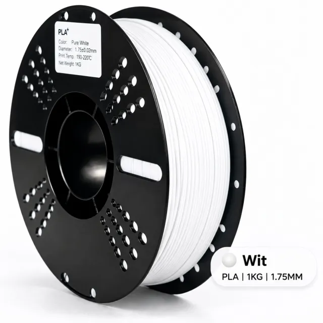 Koppelprint PLA+ Filament – Wit – 1.75mm – 1KG – Koppelprint