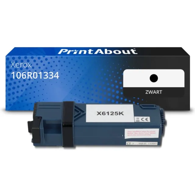 PrintAbout Xerox 106R01334 toner zwart