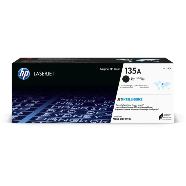 Hp toner 135A, 1.100 pagina's, OEM W1350A, zwart