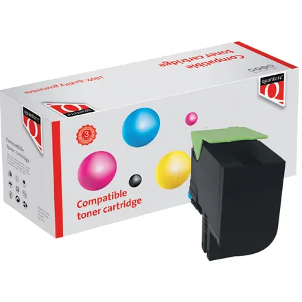 Quantore Tonercartridge Quantore alternatief tbv Lexmark 80C2HK0 zwart