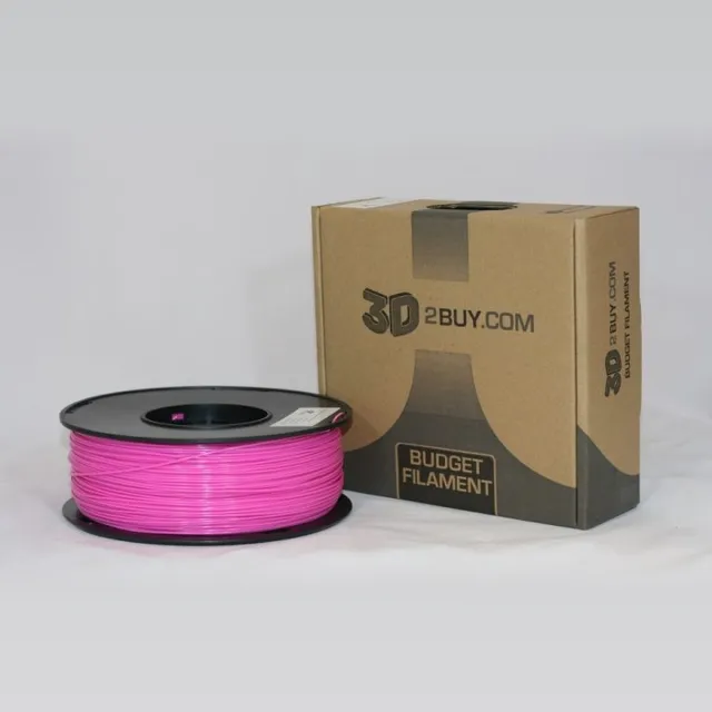 3D2BUY 3D printmaterialen - PLA Filament 1.75mm - Zilver en roze