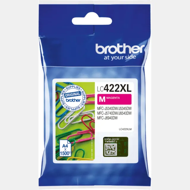 Brother LC-422XL Cartridge Magenta, foto 2
