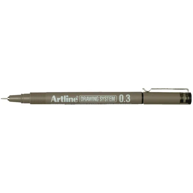 Artline Fineliner Drawing System 0,3 mm zwart