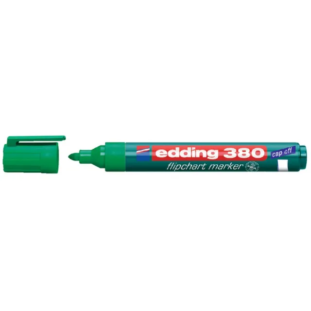 Edding Viltstift edding 380 flipover rond 1.5-3mm groen