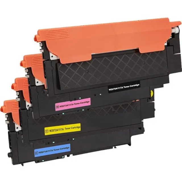 Inktkeuze 117A | multipack alle kleuren - Huismerk laser toner cartridge compatible met HP COLOR LASER 150A / COLOR LASER 150NW / COLOR LASER MFP 178NW / COLOR LASER MFP 179FNW / HP COLOR LASER MFP 179FNW / HP COLOR LASER MFP 178NW / HP COLOR LASER 150A / 150W