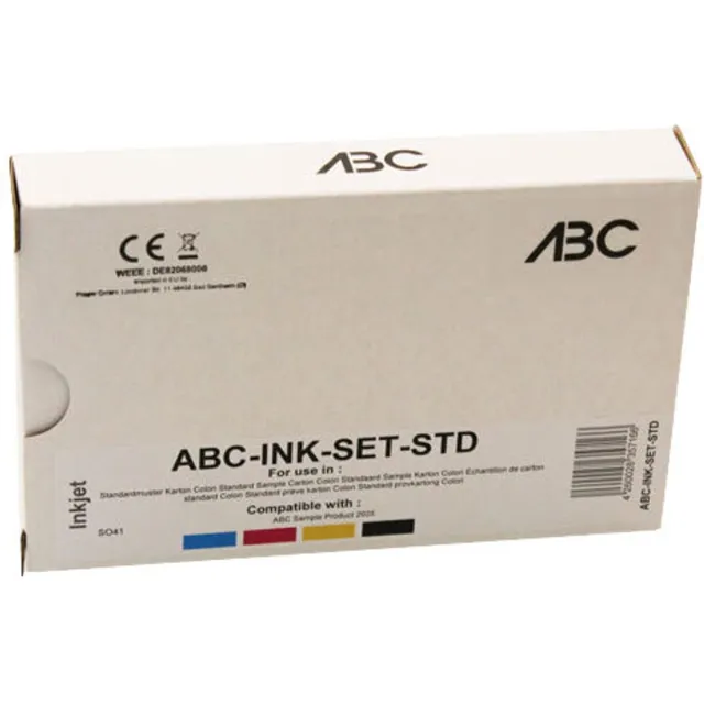 ABC huismerk set 4x fles navulinkt geschikt voor Canon GI-55 Maxify GX1050 GX2040 GX2050 Set 4 kleuren
