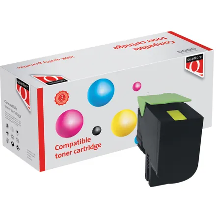 Quantore Tonercartridge Quantore alternatief tbv Lexmark 71B0H40 geel